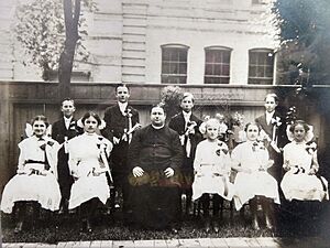 St Vincent's 8th Grade Graduation, ca. 1912