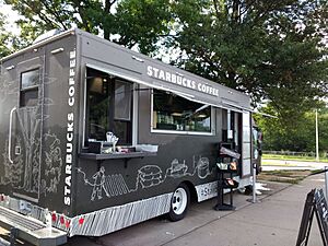 Starbucks Truck NJ Turnpike