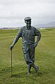 Statue of Payne Stewart at Waterville Golf Links