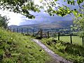Stile on North side of Caer Caradoc. - geograph.org.uk - 687967