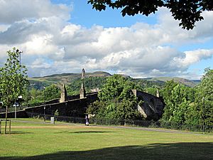 Stirling Bridge and Wallace Monument