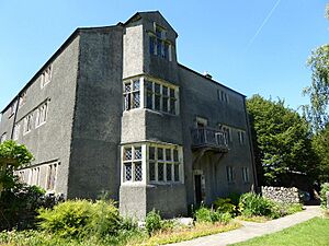 Swarthmoor Hall, from the garden - geograph.org.uk - 5852866