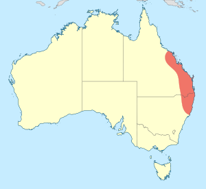 Telephlebia cyclops distribution map.svg