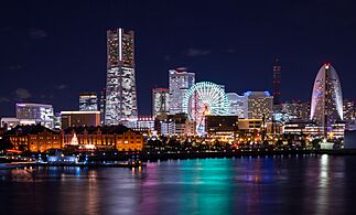The night view of Minato Mirai 21 - 4