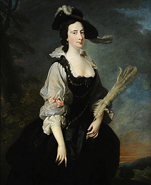 Thomas Hudson (1701-1779) - Lady Lucy Manners (1717–1788), Duchess of Montrose - 290369 - National Trust