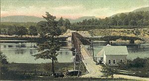Toll Bridge Between Dixfield and West Peru, ME