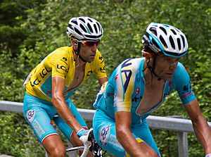 Tour de France 2014, nibali en scarponi (14866646091)