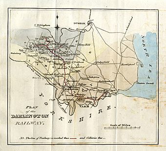 Tracts vol 57 p252 1821 Plan of intended Stockton and Darlington Railway.jpg
