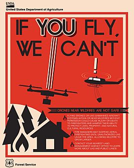 USDA Drone poster