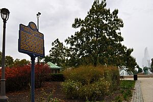 US Sanitary Commission Great Central Fair Historical Marker Logan Square Philadelphia PA (DSC 3239)
