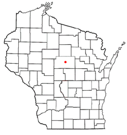 Location of Marathon, Wisconsin