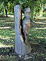 Woodpecker Sculpture In Kneller Gardens, Twickenham - London.jpg