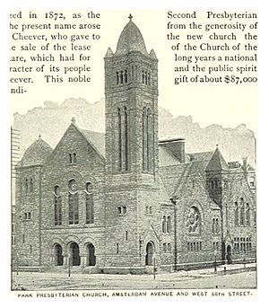 (King1893NYC) pg377 PARK PRESBYTERIAN CHURCH, AMSTERDAM AVENUE AND WEST 86TH STREET