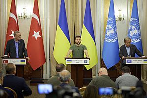 Володимир Зеленський у Львові зустрівся з президентом Туреччини та генеральним секретарем ООН 58
