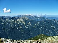 A view of Rila mountain