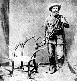 1857 Seth Kinman and Buchanan chair