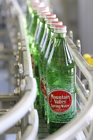 1 liter glass on the line