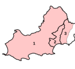 2024 Wales Swansea Constituencies map