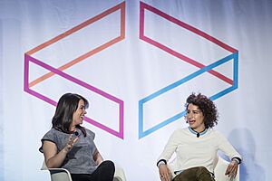 Abbi Jacobson and Ilana Glazer at Internet Week 06