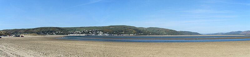 Aberdyfi from Ynyslas Sand Dunes