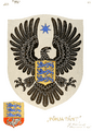 Alternative Coat of arms of Estonia 1922 Author Günther Reindorff
