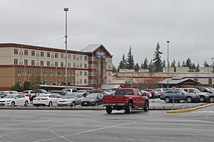 Angel of the Winds Casino Resort from parking lot.jpg