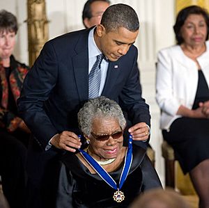 Angelou Obama