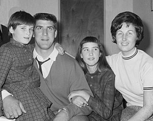 Anton Geesink with family 1964