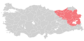 Armenians claims to Turkey according to the Treaty of Sevres, 1920