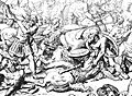 Battle of Potidaea Socrates saving Alcibiades (detail)