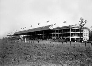 Belmont Park Clubhouse and Grandstand, 1905
