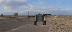 Blackwater Draw NM historical marker 1