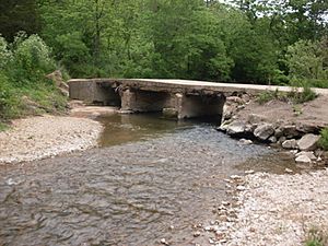 Bridge over the upper North Fork River