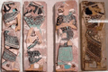 Canaanites and Shasu Leader captives from Ramses III's tile collection; By Niv Lugassi