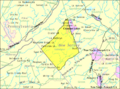 Census Bureau map of Stillwater Township, New Jersey