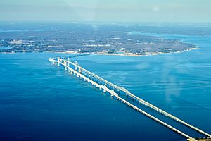 Chesapeake Bay Bridge Aerial