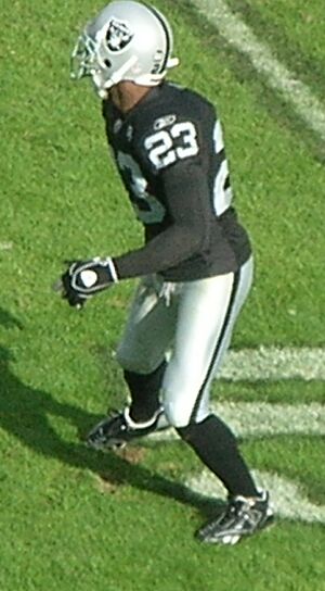 DeAngelo Hall at Falcons at Raiders 11-2-08