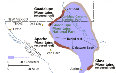 Delaware Basin map