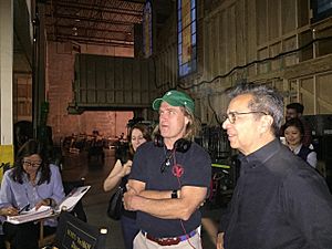 Director, McAboy and Writer, Grabenstein