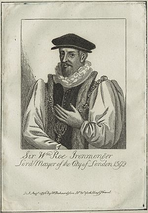 Engraving of William Rowe