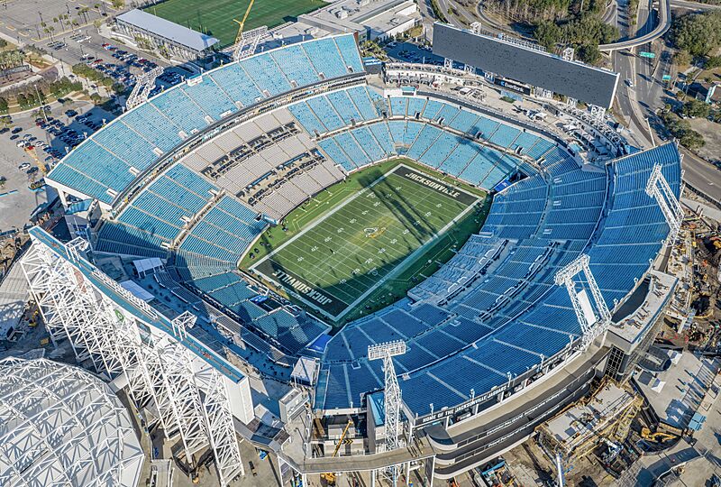EverBank Stadium aerial view