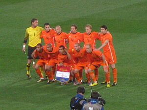 FIFA World Cup 2010 Final Netherlands team