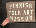 Finnish sign