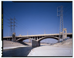 First Street Bridge, Spanning Los Angeles River at First Street, Los Angeles, Los Angeles County, CA HAER CAL,19-LOSAN,76-55 (CT).tif