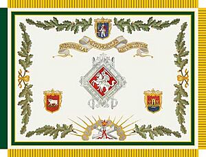 Flag of General Jonas Zemaitis Lithuanian Military Academy