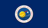 Flag of the United States National Aeronautics and Space Administration
