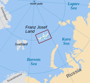 Franz Josef Land location-en.svg