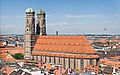 Frauenkirche Munich - View from Peterskirche Tower2