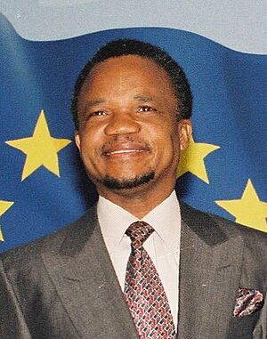 Frederick Chiluba on February 3, 1994 (cropped)