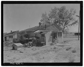Home of Manuel Alcala, miner, living in company housing project. National Fuel Company, Monarch Mine, Broomfield, Boulder County, Colorado. - DPLA - 11f0bef1d91be7eebdfbce6e576c011f (page 4)f